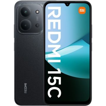 Xiaomi Redmi 15C 128GB Midnight Black 17,5cm (6,9) IPS LCD Display, Xiaomi HyperOS 2 (basiert auf Android 15), 50MP Dual-Kamera (MZB0KOAEU) thumbnail