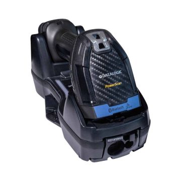 Datalogic PowerScan 9600 RFID, UHF (865 MHz - 868 MHz), BT, 2D, SR, RFID, BT, multi-IF, USB, RB, zwart, blauw (PBT9600-SRRFK10EU) thumbnail