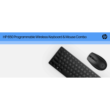 HP SPS-HP 650 WRLS KB/MSE COMBO WHT KAZ (M97194-DF1) thumbnail
