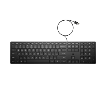 HP SPS-KEYBOARD 320K WIRED FR (P24877-051) thumbnail