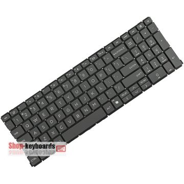 HP SPS-KEYBOARD ALU CP BL UK (P37183-031) thumbnail