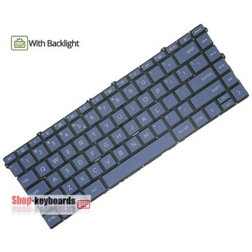 HP SPS-KEYBOARD BL SR FR (P39082-051) thumbnail
