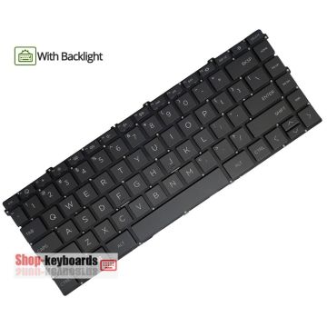 HP SPS-KEYBOARD BL SR GR (P39085-041) thumbnail