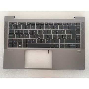 HP SPS-KEYBOARD BL SR PVCY SWISS (P39086-BG1) thumbnail