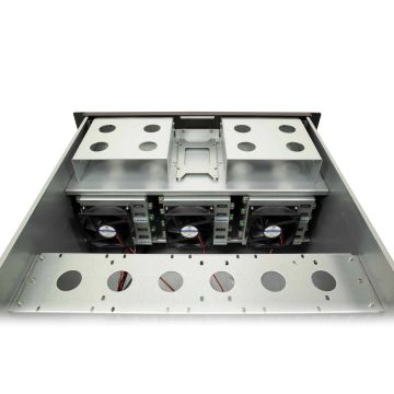 Inter Tech IPC 5U-5512 Rack Version Extended ATX SSI EEB No power supply Black (88887337) thumbnail
