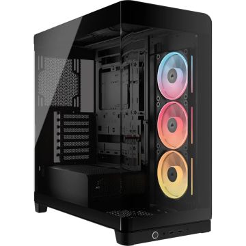CORSAIR Midi 4500X LX RGB Tempered Glass Black (CC-9011316-WW) thumbnail