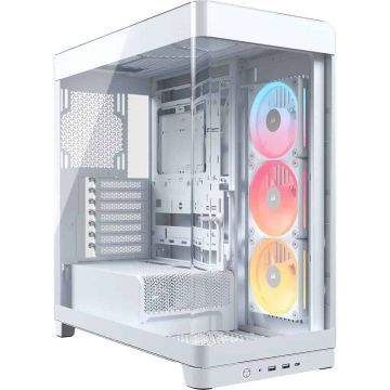 CORSAIR Midi 4500X LX RGB Tempered Glass White (CC-9011317-WW) thumbnail
