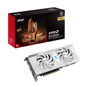 Acer Nitro AMD Radeon RX 9060 XT OC 16GB White Edition (DP.Z4KWW.P02) thumbnail