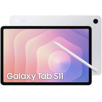 Samsung Galaxy Tab S11 Wi-Fi Silver +Samsung SmartTag2 weiß 11 WQXGA+ Display/ Octa-Core/ 12 GB RAM / 128 GB Speicher /inkl. S-P (SM-X730NZSREUB EI-T5600) thumbnail