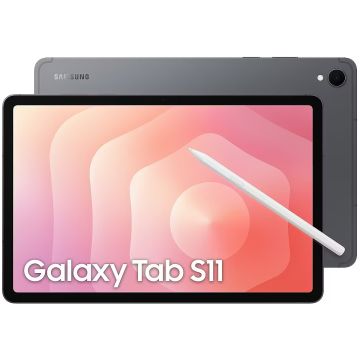 Samsung Galaxy Tab S11 5G Grey +Samsung SmartTag2 EI-T5600, weiß 11 WQXGA+ Display/ Octa-Core/ 12 GB RAM / 128 GB Speicher/ inkl (SM-X736BZAREUB EI-T5600) thumbnail