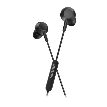 Philips TAE5008BK/00 hoofdtelefoon/headset Bedraad In-ear Oproepen/muziek USB Type-C Zwart (TAE5008BK/00) thumbnail
