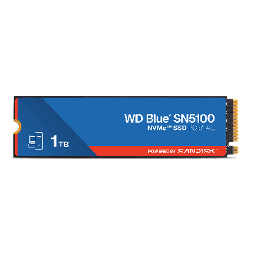 SanDisk WD Blue SN5100 NVMe 1TB BLK NVMe / M.2 2280 / PCIe Gen4 / 5150MB/s read / 4900MB/s write (WDS100T5B1E-00CPE0) (WDS100T5B1E-00CPE0) thumbnail