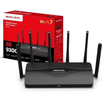 TP-Link MR47BE Mercusys BE9300 Tri-Band Wi-Fi 7 Router (MR47BE) thumbnail