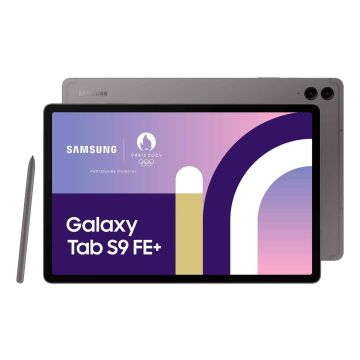 Samsung Galaxy Tab S9 FE+ S9 FE+ Samsung Exynos 256 GB 31,5 cm (12.4") 12 GB Wi-Fi 6 (802.11ax) Android 13 Grijs (SM-X610NZAEEUB) thumbnail