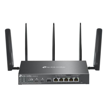 TP-Link Omada ER706WP-4G draadloze router Gigabit Ethernet Dual-band (2.4 GHz / 5 GHz) Zwart (ER706WP-4G) thumbnail