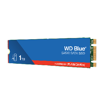 Sandisk Blue SA510 1TB M.2 2280 SSD (WDS100T3B0B) thumbnail
