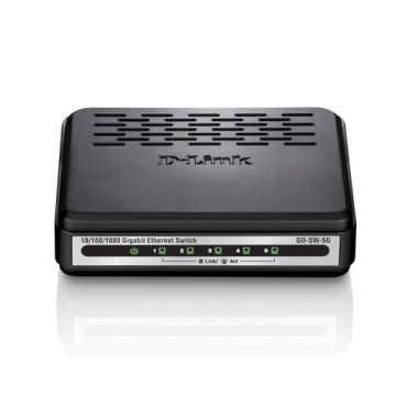 D-Link GO-SW-5G netwerk-switch Unmanaged Zwart (GO-SW-5G) thumbnail