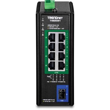 TRENDnet TI-BG5091 - Version v1.0R - Switch - industriell - 8 x 10/100/1000/2.5G (PoE++) (TI-BG5091) (TI-BG5091) thumbnail