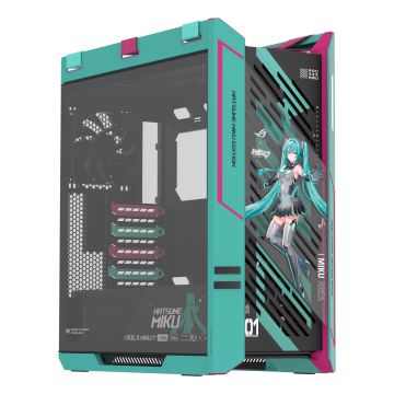 ASUS ROG Strix Helios II Hatsune Miku Edition Midi Tower Meerkleurig (90DC00W0-B39010) thumbnail