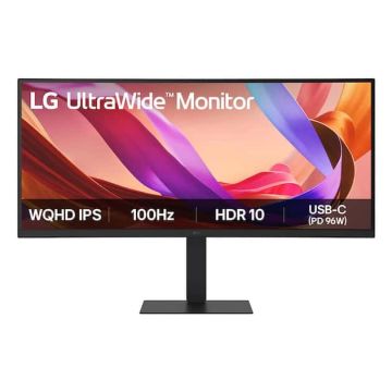 LG 34U650A-B computer monitor 86,4 cm (34") 3440 x 1440 Pixels Wide Quad HD LCD Zwart (34U650A-B.AEU) thumbnail