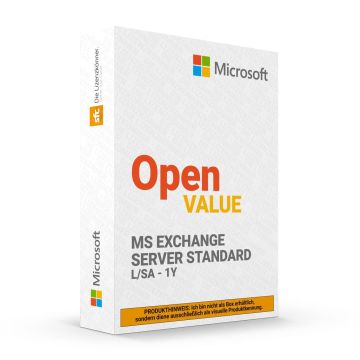 Microsoft OV-NL Exchange Server Std. LIC/SA 1Y AqY1 AP SL (312-03037) thumbnail