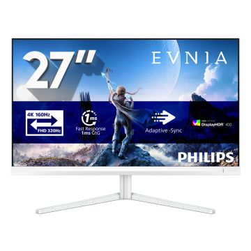 Philips Evnia 5000 computer monitor 68,6 cm (27") 3840 x 2160 Pixels 4K Ultra HD LCD Wit (27M2N5901A/00) thumbnail