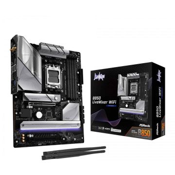 ASRock AM5 ASROCK B850 LiveMixer WiFi (90-MXBQU0-A0UAYZ) thumbnail
