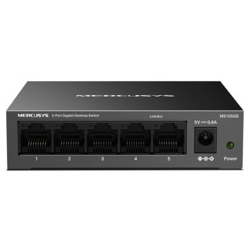TP-Link Mercusys MS105GS 5-Port Gigabit Desktop Switch (MS105GS) thumbnail