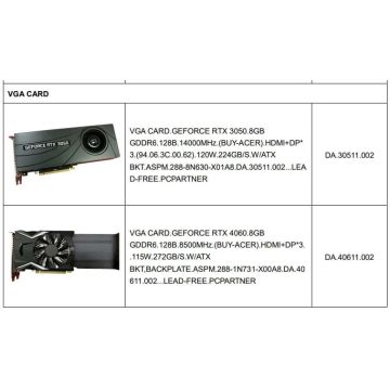 Acer VGA.RTX4060.8GB.ATX.W/BACKPLATE (DA.40611.002) thumbnail