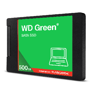 Sandisk WD Green - SSD - 500 GB - cased - intern - 2.5 (6.4 cm) (WDS500G5G0A-00CPT0) (WDS500G5G0A-00CPT0) thumbnail