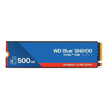 Western Digital WD SSD M.2 (2280) 4TB Blue SN5100 PCIe 4.0/NVMe (Di) (WDS400T5B0E) thumbnail
