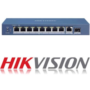 Hikvision DS-3E0510P-E 8 Port Gigabit Unmanaged POE Switch (DS-3E0510P-E) thumbnail