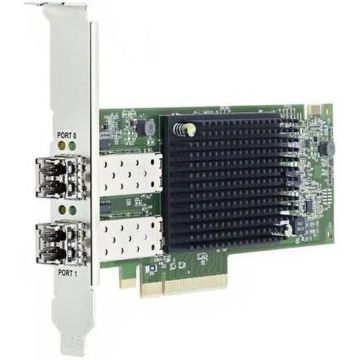 Broadcom LPe32000 Serie Emulex G6 Netzwerkkarte Fiber Channel Adapter Dual-Port SFP+ 28 Gbit LP LPE32002 (LPE32002-M2) thumbnail