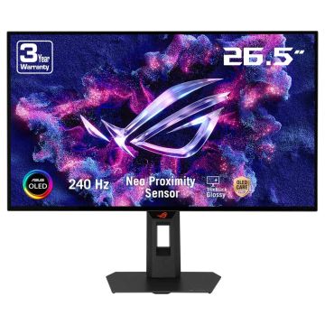 ASUS ROG Strix OLED XG27AQDMGR computer monitor 67,3 cm (26.5") 2560 x 1440 Pixels Quad HD Zwart (90LM0CC0-B01171) thumbnail