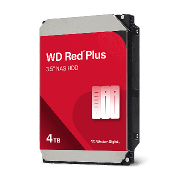 Western Digital WD 4TB SATA RED Plus NAS HDD (WD40EFZZ) (WD40EFZZ) thumbnail