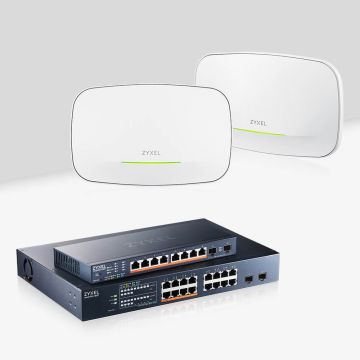 Zyxel NWA110BE WiFi 7 Access Point 2er Pack WLAN BE6500 Dualband, 1x 2.5G LAN, Nebula (NWA110BE-EU0101F-2ER) thumbnail