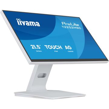 iiyama ProLite T2252MSC-W2AG computer monitor 54,6 cm (21.5") 1920 x 1080 Pixels Full HD LCD Touchscreen Wit (T2252MSC-W2AG) thumbnail