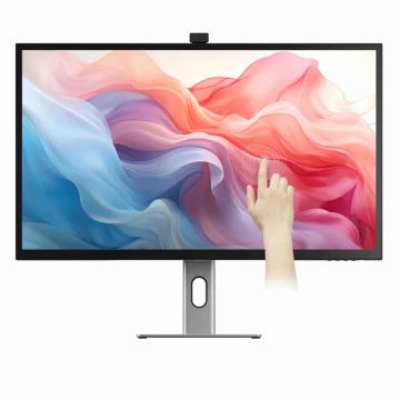 ALOGIC 32C4KPDWT computer monitor 81,3 cm (32") 3840 x 2160 Pixels 4K Ultra HD LED Touchscreen Multi-gebruiker Zwart, Zilver (32C4KPDWT) thumbnail
