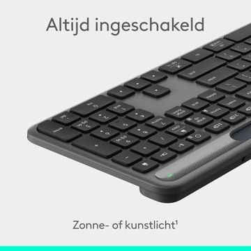 Logitech SLIM SOLAR+ KEYBOARD GRAPHITE - US INTL (920-013764) thumbnail