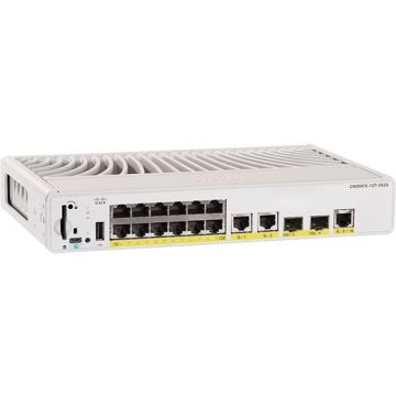 Cisco Cat9000 Compct Switch 12-P PoE+240W Ess (C9200CX-12P-2X2G-E) thumbnail