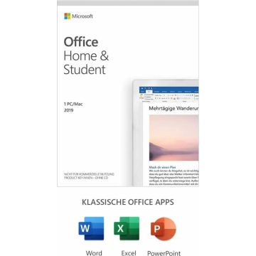 Microsoft Office Home & Student 2019 - 1 PC/MAC - DE - Box (79G-05153) thumbnail