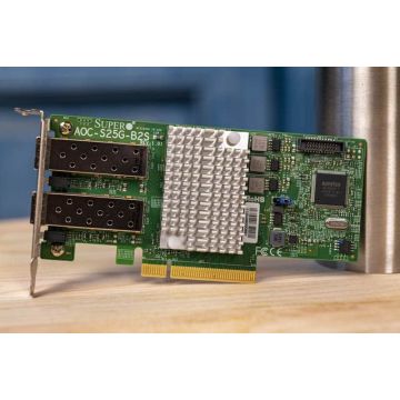Super Micro Supermicro AOC-S25G-b2S - PCIe - PCIe - PCI 3.0 - Green - PC - Passive (AOC-S25G-B2S-O) thumbnail