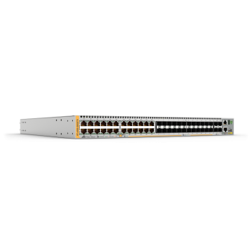 Allied Telesis This price is only for a budgetary purpose L3 Stackable Switch 24xSFP28 Ports + 4x QSFP28 Ports and a Dual fixed  (990-008307-030) thumbnail