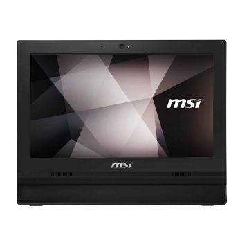 MSI Pro 16T 10M-228XDE Intel® Celeron® 5205U 39,6 cm (15.6") 1366 x 768 Pixels Touchscreen Alles-in-één-pc 4 GB DDR4-SDRAM 250 GB SSD Wi-Fi 5 (802.11ac) Zwart (00A61811-228) thumbnail