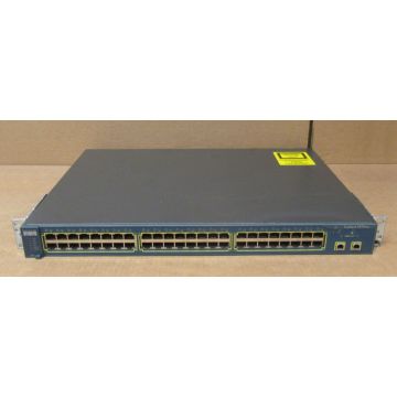 Cisco 48 10/100 & 2 1000BASE-SX (WS-C2950SX-48-SI-RFB) thumbnail