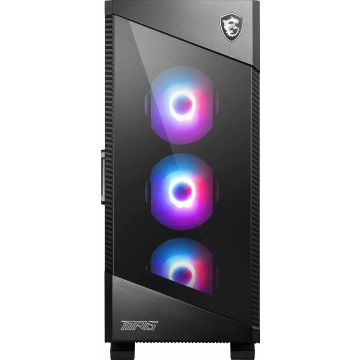 MSI MPG Velox 100R Midi Tower Zwart (306-7G18R21-809) thumbnail