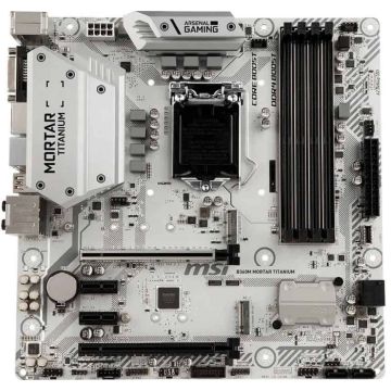 MSI Mainboard 1151 B360M MORTAR TITANIUM micro ATX (7B23-002R) (7B23002R) (7B23-002R) thumbnail