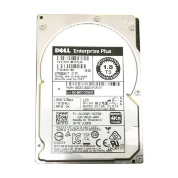 Dell 1.8TB 10K 12G 2.5INCH SAS HDD (383N9-RFB) thumbnail