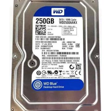 Dell HD 250G S3 7.2K WD XL500A (M4HXR-RFB) thumbnail