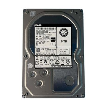 Dell 6TB 7.2K 3.5 SAS 12G 4Kn (X85RH-RFB) thumbnail